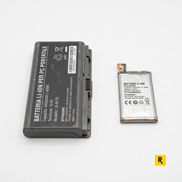 EER 16.06.05 altre batterie e accumulatori e RENTRI
