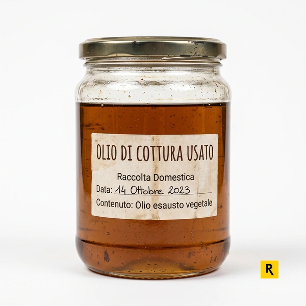 Codice EER 20.01.25 oli e grassi commestibili e RENTRI